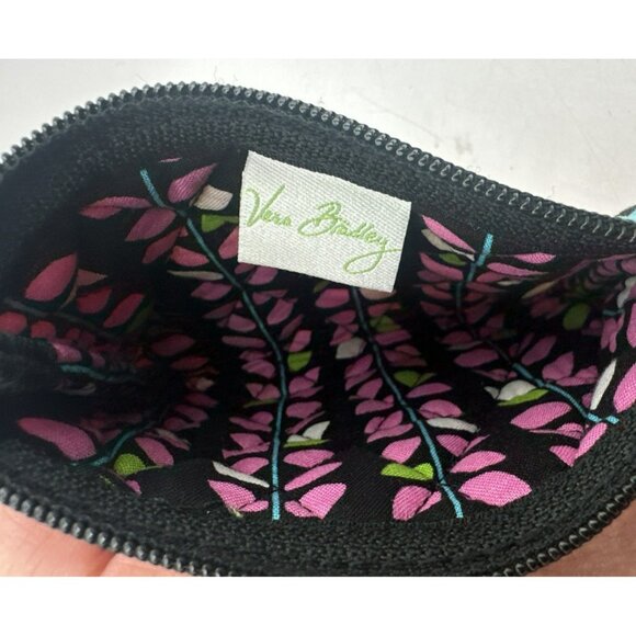 Vera Bradley Quilted Wallet Coin and Wallet Paisley Floral Purse - Picture 10 of 12